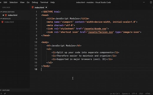JavaScript Modules ES6模块import和export语法