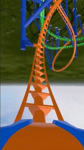 THRILL MODE on Galaxyland’s new rollercoaster! #galaxy #edmonton #rollercoaster #themepark