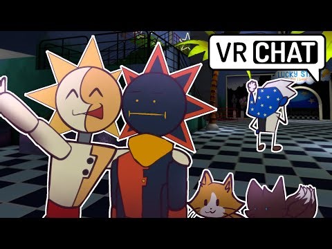 Equinox gets a tour in Vrchat [ The Cosmic Entity Stars ]