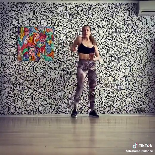 Tribal belly dance no TikTok