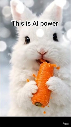 Rabbit Eating Carrots 🥕 | Crunchy Cute ASMR