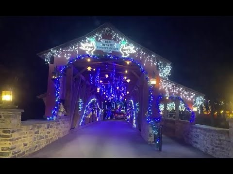 Christmas Light Drive-Through at Stone Gables Estate