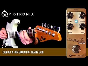 Pigtronix PHILOSOPHER’S TONE GERMANIUM GOLD MICRO