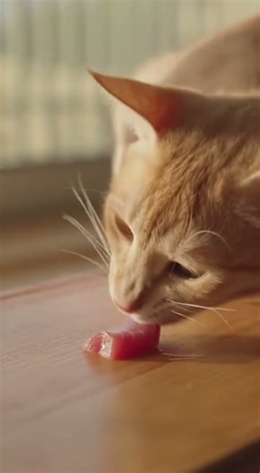 🐈🍣A Bite Beneath the Light #asmr #catasmr #hyperrealism