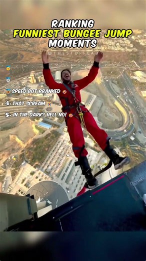 Ranking Funniest Bungee Jump Moments 😶‍🌫️