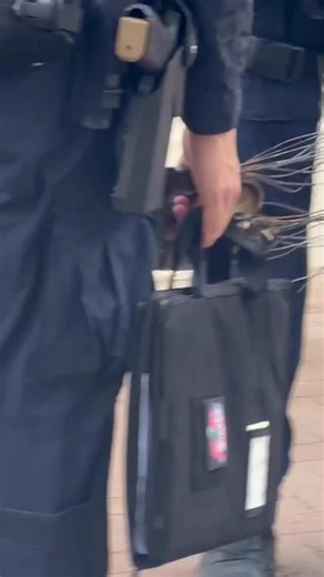 Two canisters wrapped in electrical tape with wires and components protruding were reportedly located near Bondi Pavilion shortly after 8.30am on Monday, ahead of Israel President Isaac Herzog’s visit. During the search at Bondi Beach officers located an item. ‘It has been assessed and is of no concern.’ #bondi #australia #investigation #sydney #fyp | Daily Mail Australia