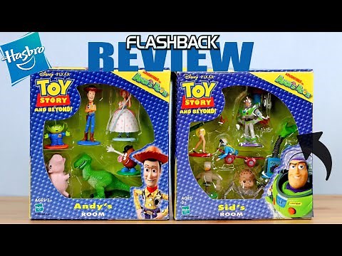 RARE MUTANT TOYS! Hasbro 2001 Toy Story and Beyond Figure Sets|Andy's Room & Sid's Room|FLASHBACK