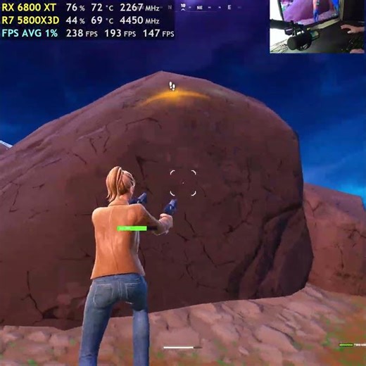 Fortnite 4K Performance Mode Gameplay #175