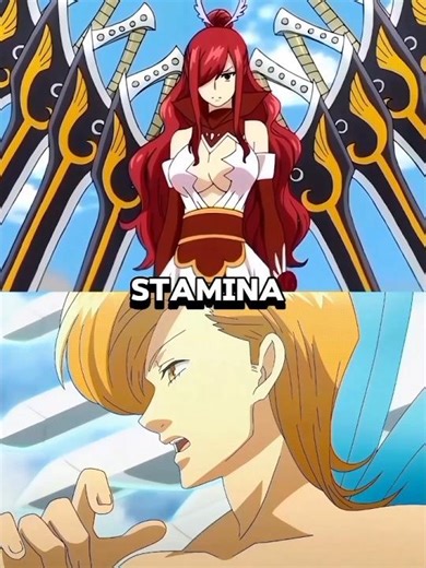 Erza Vs King Harlequin #shorts #anime