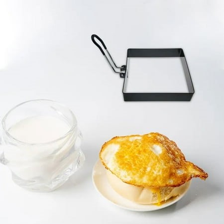 Bdfzl Silicone Handle Stainless Steel Non-stick Ring Frying Meat Pie Tool Baking Tool - Walmart.ca