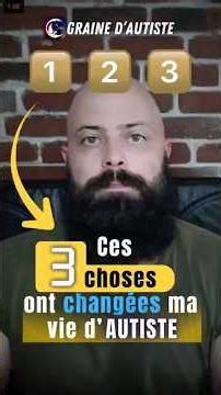 AUTISME : 3 choses que NE REGRETTERAI jamais d’avoir faites (j'ai osé !) #autiste #autisme #tsa