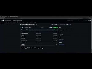 Creality K2 Plus - Adding Additional Settings ‪@Creality3D‬