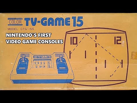 Nintendo's First Video Game - The Color TV-Game Series