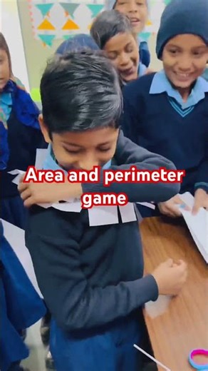 Maths challenge - Area and perimeter game
