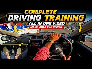 Complete Car Driving Training for Beginners Learn Everything in One Video!