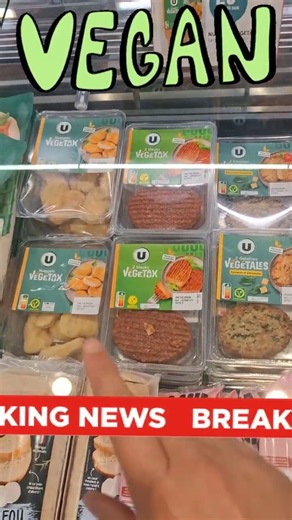 Nouveauté par chez moi au super u. Il sorte une gamme végé, vegan et on est content.