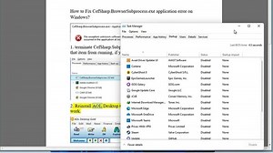 Fix CefSharp.BrowserSubprocess.exe application error on Windows