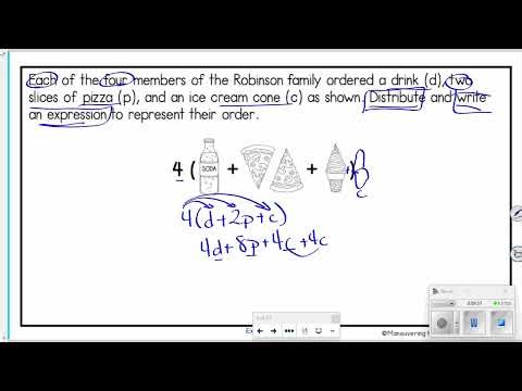 Equations #2 - Distributive Property 7th Grade Math