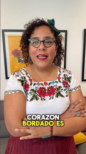 Corazón Bordado es el amor por nuestras prendas y sentirnos orgullosos de nuestras raíces! #shorts