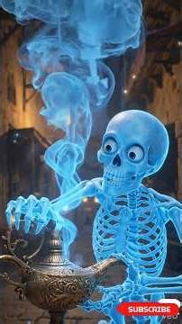 What if you found Aladdin’s magic lamp and a genie suddenly appeared? 🧞‍♂️😳#shorts #genie #viral