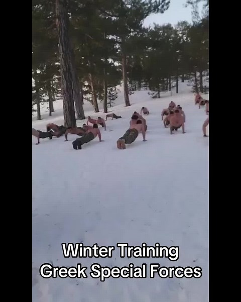 Greek Special Forces Winter Training Experience