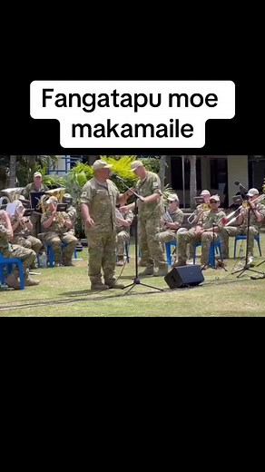 Nz Army Band Performing Tongan Song | #NZArmyBand #TonganTikToks