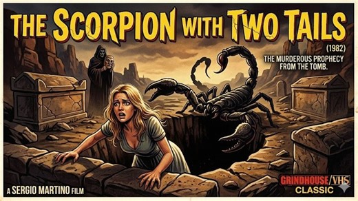 The Scorpion with Two Tails (1982) Elvire Audray John Saxon