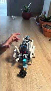 Oscar builds a LEGO robot dog 🤖| Kids building fun