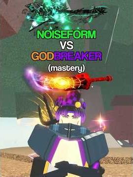 NOISEFORM VS MASTERED GODBREAKER IN FISCH! (Click sound) #fisch #roblox