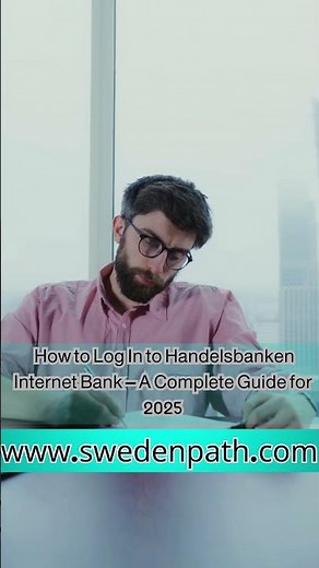 How to Log in to Handelsbanken Using BankID