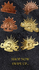 The stunning History of the Rising Sun Hat Badge Collection is the perfect gift for any military personnel or enthusiast. The Rising Sun Collection includes high quality replicas of each of the Seven versions of the Rising Sun hat badge. Order your set today at https://hubs.ly/H0pT_1p0 and you will be supporting veterans in your community. Until the end of April, 20% of your purchase will support our veteran charities unable to fundraise because of COVID-19. | Australia in the Great War