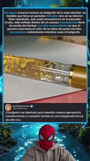 El bolígrafo más extraño que ha existido jamás y se fabricó en Japón