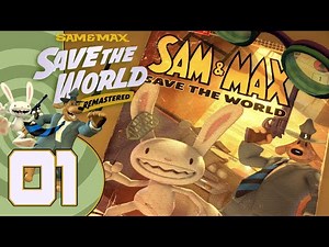 Sam & Max Save The World-Remastered (PC) Part 1 (Child Stars & Hypnotism Don't Mix)