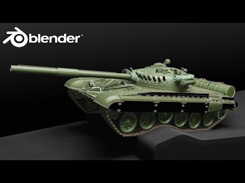 Blender Tank Tracks Tutorial | Physics & Rigid Body Rigging (Arijan)