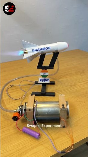 DIY BrahMos Missile Model with Working Mini Jet Engine | Amazing Science Project #experimnent