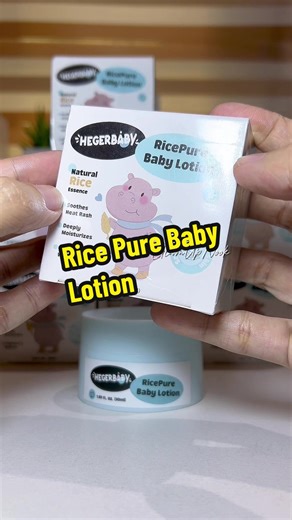Keep Your Baby's Skin Moisturized with Rice Lotion