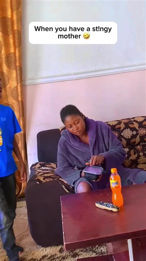 When you have a stingy mother 😂