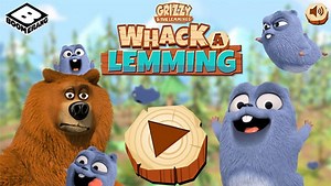 Grizzy and the Lemmings: Whack a Lemming Game 🕹️ Play Online Now at RoundGames