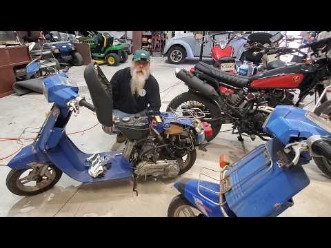 Signs Of Life From One of the 1983 Honda Aero 50 Scooters