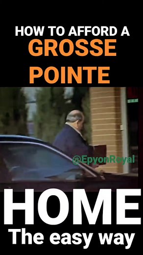 Ever drive through Grosse Pointe, Michigan and think to yourself... How do I get one of those mansions?! #Detroit #DetroitMi #DetroitHistory EpyonRoyal.com | Epyon Royal