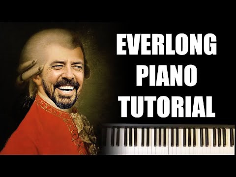 How to play EVERLONG on the PIANO