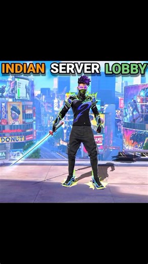 INDIAN SERVER LOBBY❌ JAPAN LOBBY✅ #freefireindia #freefireshorts #shorts #shortsfeed #1millionviews