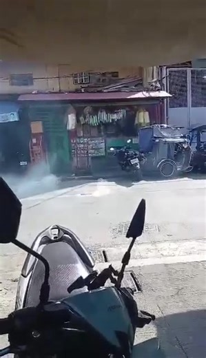 test fire crying cow