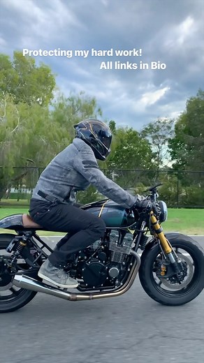 9.9K views · 72 reactions | Protecting my bikes with a @solid_gps tracker as well as making it super hard to remove. Check out all discount links in Bio for everything I use and recommend. #supportaustralianbusiness | Cafe Racer Garage | Facebook