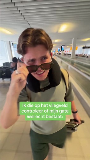 De gate bestaat. En nu tijd voor koffie… 😌 #transavia #fyp @Quintenvanwoggie