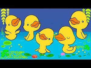 Five Little Ducks | Kids Songs and Nursery Rhymes