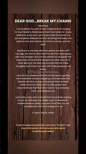 Powerful Prayer for Breaking Addictions & Toxic Habits | Find True Freedom