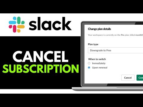 How To Cancel Slack Subscription 2025 (QUICK & EASY)