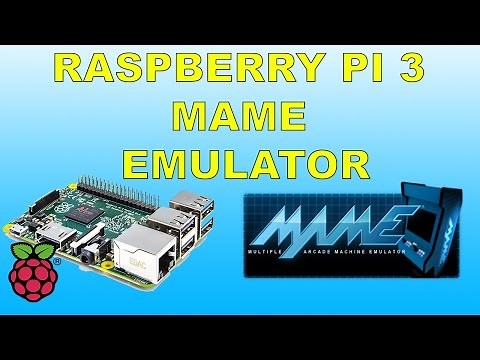 Raspberry Pi 3 Running MAME Emulator Retropie Emulation Station