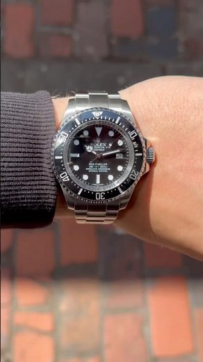⌚️ 🌊 Rolex Deepsea Sea-Dweller • 44mm • Ref. 116660 • Black Dial • Automatic